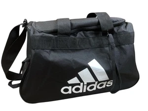 Small Black Adidas Workout Duffle Bag - Picture 1 of 3