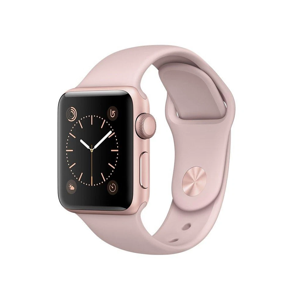 Apple Watch Series 1 [inkl. Sportarmband sandrosa] 38mm Aluminiumgehäuse roség A - Bild 1 von 1