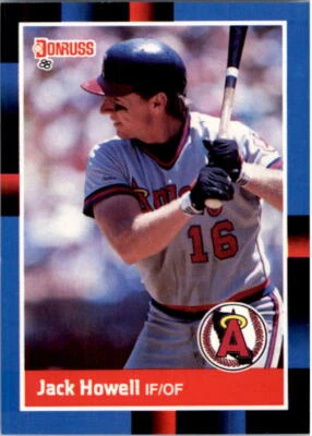 1988 Donruss #333 Jack Howell - NM - Image 1 of 2