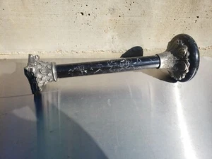 Nice vintage heavy decorated classical column, stone/metal - Picture 1 of 5