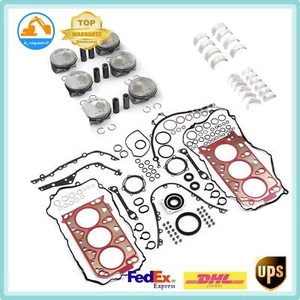 Engine Overhaul Rebuild Pistons Gaskets Kit 3.0T V6 for Porsche Macan Panamera S - Foto 1 di 6