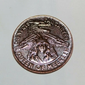 Game Of Thrones Daenerys Targaryen Breaker Of Chains Coin, nerd block exclusive - Picture 1 of 4