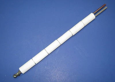 MN MEASUREMENT INSTRUMENTS High Temperature k-type Thermocouple Sensor Ceramic Kiln Furnace 2372F 1300C 8"