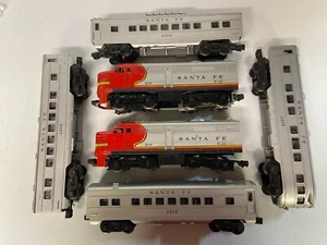 Lionel Postwar 218 Santa Fe Alco AA Diesel with 2404 2405 2405 2406 !! GETESTET - Bild 1 von 23