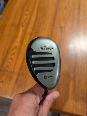 Tiger Shark 6 Wood 27° Shark Attack RH Hybrid Technology Graphite Reg Flex 41" - Image 1 of 4