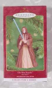 Star Wars Hallmark Ornament Obi Wan Kenobi Christmas Decoration 2000 Keepsake - Picture 1 of 9