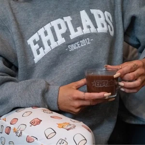 EHP Labs Grey Crew Neck Sweatshirt Size L - Picture 1 of 4