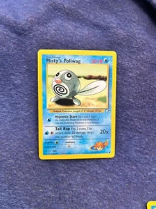 2000 Pokémon Misty's Poliwag Gym Heroes Set Unlimited 86/132 WOTC - Picture 1 of 2