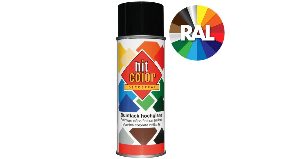 Belton hitcolor RAL Lackspray in vielen RAL Farbtönen für Hobby und Design 400ml - Bild 1 von 1