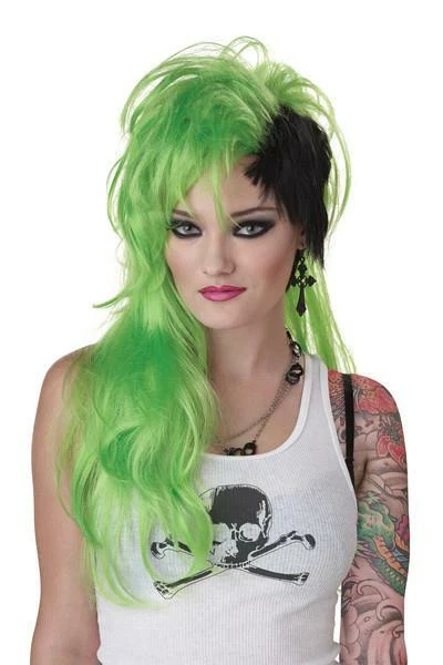 80's Smash Punk Rock Adult Costume Wig - Image 1 of 1