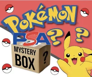 POKEMON Mystery BOX PSA Graded Slab Card- Read The Description - Picture 1 of 1