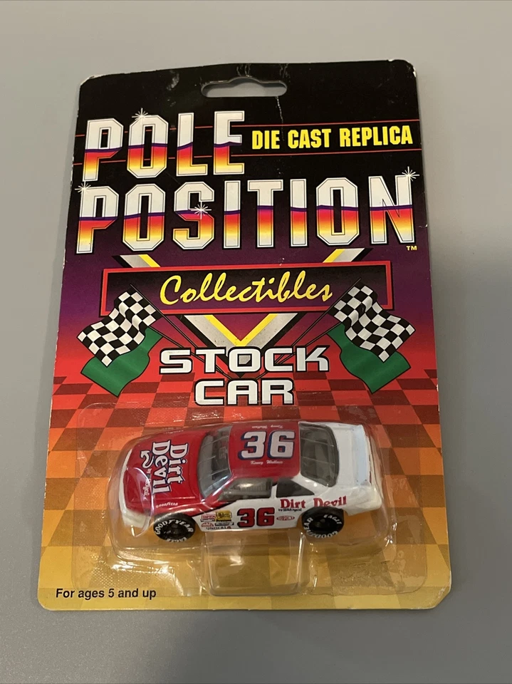 KENNY WALLACE #36 DIRT DEVIL POLE POSITION 1992 1/64 SCALE  STOCK CAR - Image 1 of 3