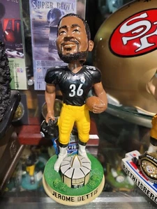 Jerome Bettis Canton Hall of Fame limited edition bobblehead Steelers #'d/66 - Picture 1 of 3