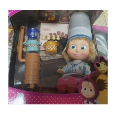 Masha and the Bear Cooking Fun Toy SIMBA-919870 - Image 1 of 3