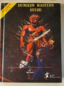AD&D 1ST EDITION - DUNGEON MASTERS GUIDE RARE 1979 HARDCOVER FREE SHIPPING - Picture 1 of 3