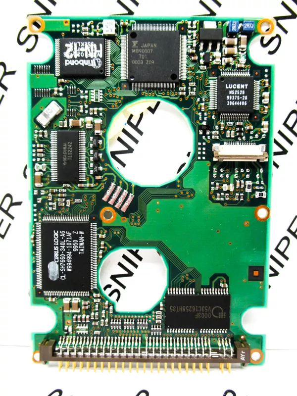 PCB - Fujitsu 12GB MHK2120AT IDE CA05366-B01400DL CA25336-B70204BA 91C HardDrive - Image 1 of 4