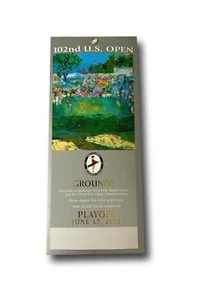 2002 U.S. Open Playoff PGA Authentic Ticket Bethpage Park Grounds 6/17 Woods US - Picture 1 of 3