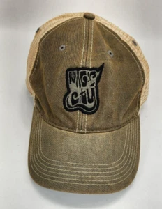Distressed Magic City Mesh Back Strapback Legacy Hat Cap - Picture 1 of 11