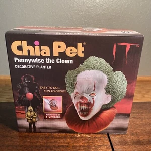 Pennywise The Clown Chia Pet Horror IT Chia indoor plants Monsters Stephen King - Picture 1 of 2