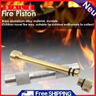 Brass Fire Piston Kit Portable Fire-making Tool Survival Tool for Outdoor Travel