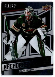 2021-22 Upper Deck Allure Breadbaskets #BB-16 CAM TALBOT Minnesota Wild - Picture 1 of 2