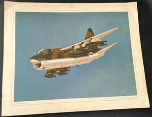 A-7D Corsair II Color Promo Paper Sheets LTV Aerospace Corporation 10 copies - Picture 1 of 1