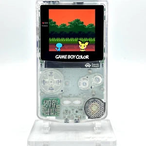 Nintendo Game Boy Color GBC IPS XL Retroiluminación Laminada Mod Retroiluminado Transparente Esmerilado - Imagen 1 de 3