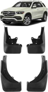 Genuine Splash Guards Mud Flaps FOR 2019-2023 Mercedes Benz GLE W167 WO Pedal - Picture 1 of 6