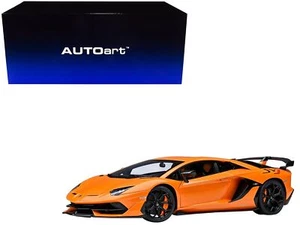Lamborghini Aventador SVJ Arancio Atlas Pearl Orange 1/18 Model Car by Autoart - Picture 1 of 4