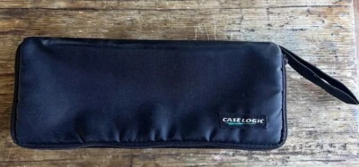 Vintage Case Logic Cassette Tape Storage Box Nylon Zipper Bag Case - Image 1 of 4