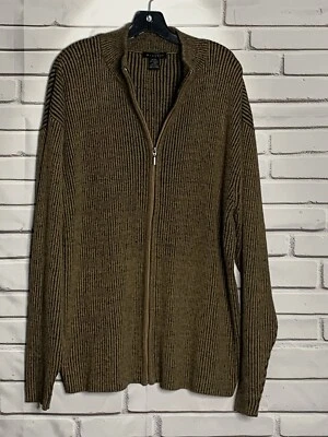 Suéter tejido Marquis XL para hombre con cremallera completa  Foto 1 de 4