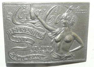 COCA COLA BOUCLE DE CEINTURE EN METAL PUBLICITAIRE - Foto 1 di 2