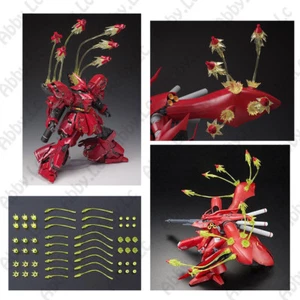 Clear Yellow Funnel Effect Part for MG 1/100 Sazabi ver.ka RE Nightingale - Picture 1 of 10