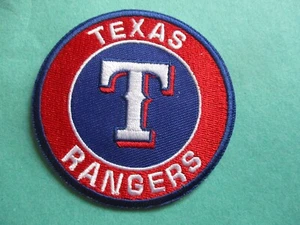 Texas Rangers - MLB Baseball New Round Iron-On Patch 3" - Picture 1 of 1