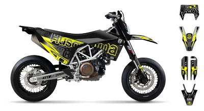 Husqvarna dekor 701 SM 2016 2017 2018 2019 2020 2021 2022 2023 2024 Aufkleber - Bild 1 von 4