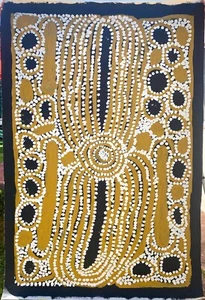 Ningura Naparulla AUTHENTIC Aboriginal Art 150x90cm ~NOT PRINT~ COA + CRN - Picture 1 of 4