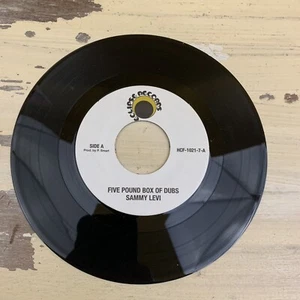 SAMMY LEVI - Five Pound Box Of Dubs, Ska Dancehall Jamaica 7” Vinyl Record - Picture 1 of 5