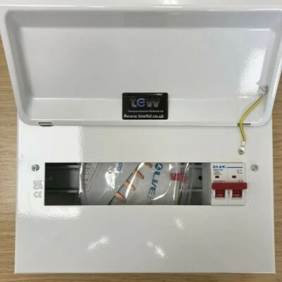 Live Electrical Metal Clad Consumer Unit c/w 100A Main Switch & MCB's - Image 1 of 4