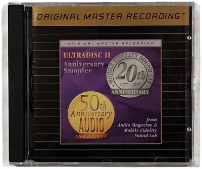 MFSL AUDIOPHILE CD Ultradisc II Anniversary Sampler SPCD 017 STEREO Brubeck Monk Foto 1 de 3