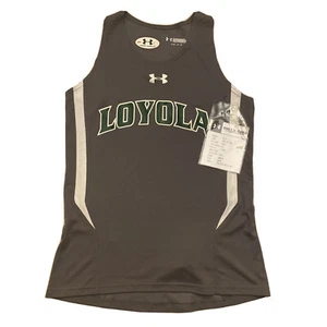 Under Armour Loyola Greyhounds Kick Track Singlet Women's S Tank Grey UTJ196W - Picture 1 of 6