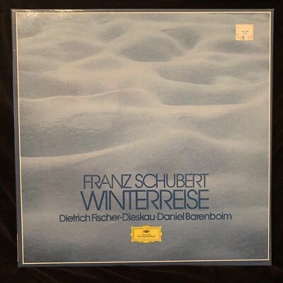 SCHUBERT Winterreise - FISCHER-DIESKAU & BARENBOIM - DG ST 2LP 1980 Foto 1 de 4