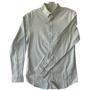 Goodfellow & Co Uomo Tg. Camicia S manica lunga in flanella come nuova alpina slim nuova con etichetta - Foto 1 di 11