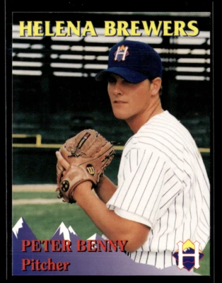 Peter Benny 1995 Helena Brewers Team Set - Image 1 of 2