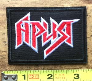 Aria Patch Iron On Sew Música Rock Metal Memorabilia Punk Thrash Regalo - Imagen 1 de 1