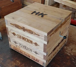 MySifter's HK-1000 Manual Tumbler 12x12 ** 2 SCREEN SIFT BOX - Picture 1 of 4