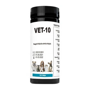 Dog Urine Test Strips Comprehensive 10 Parameter Health Monitoring Kit - Picture 1 of 8