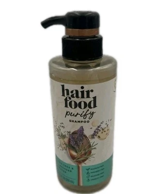 Hair Food Purifying Shampoo Tea Tree & Lavender Water 10.1 oz Pump New - Image 1 of 3