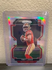 2021 Panini Silver Prizm #333 Trey Lance 49ers RC Rookie San Francisco 49ers - Picture 1 of 2