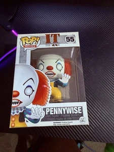 Pennywise 55 ~ IT (1990) ~ Funko Pop Vinyl ~ Horror Movies - Picture 1 of 4