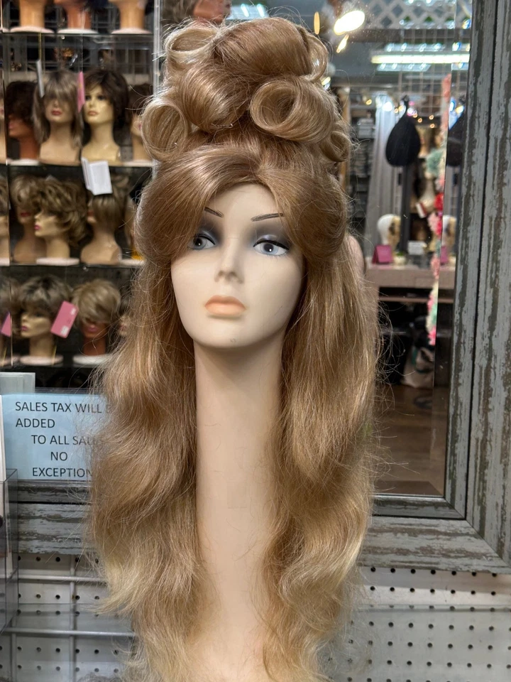 VEGAS GIRL WIGS   red blonde runway wig hot item done ready to go - Image 1 of 1